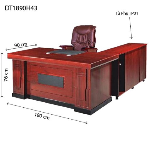 Bàn Giám Đốc sơn PU DT1890H43