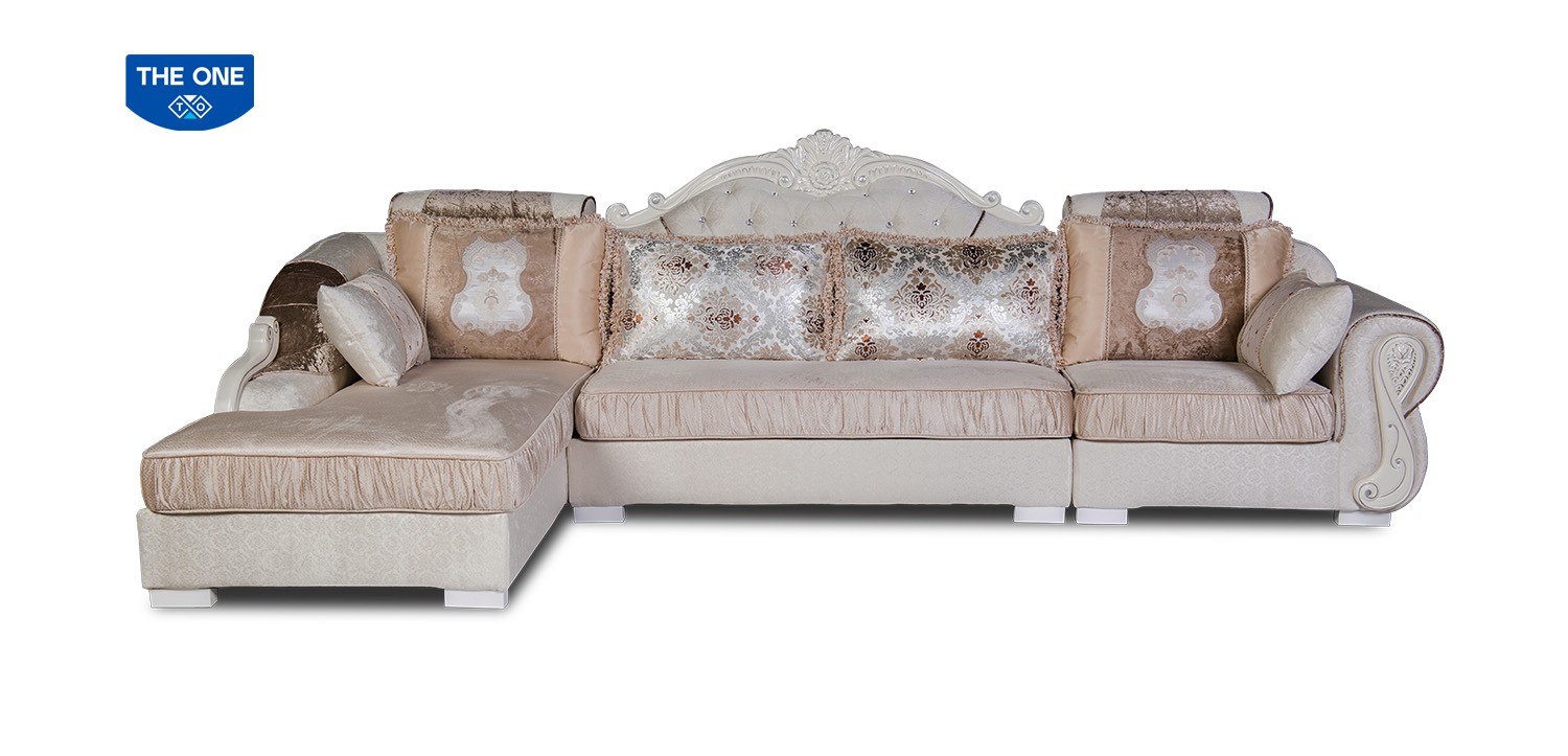 Sofa vải tân cổ điển